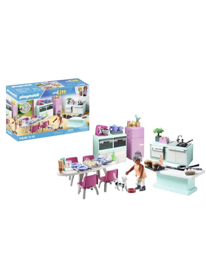 Playmobil Spielfiguren Set My Life, Küche mit Essplatz günstig kaufen onesize