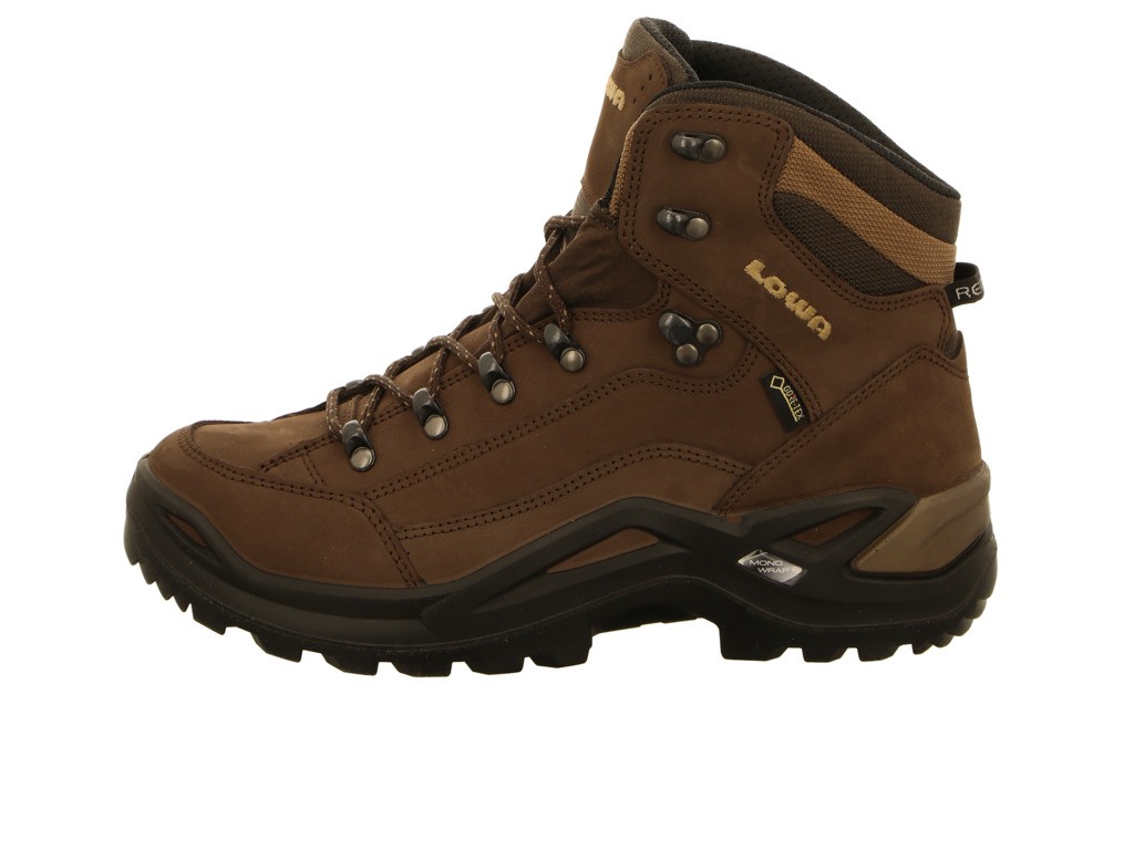 LOWA Freizeit Schnürer braun Renegade GTX MID