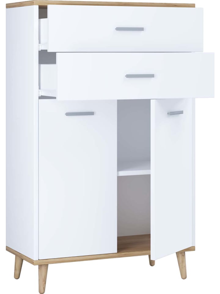 ebuy24 Badschrank Landos Weiß 60 x 28 cm günstig kaufen onesize