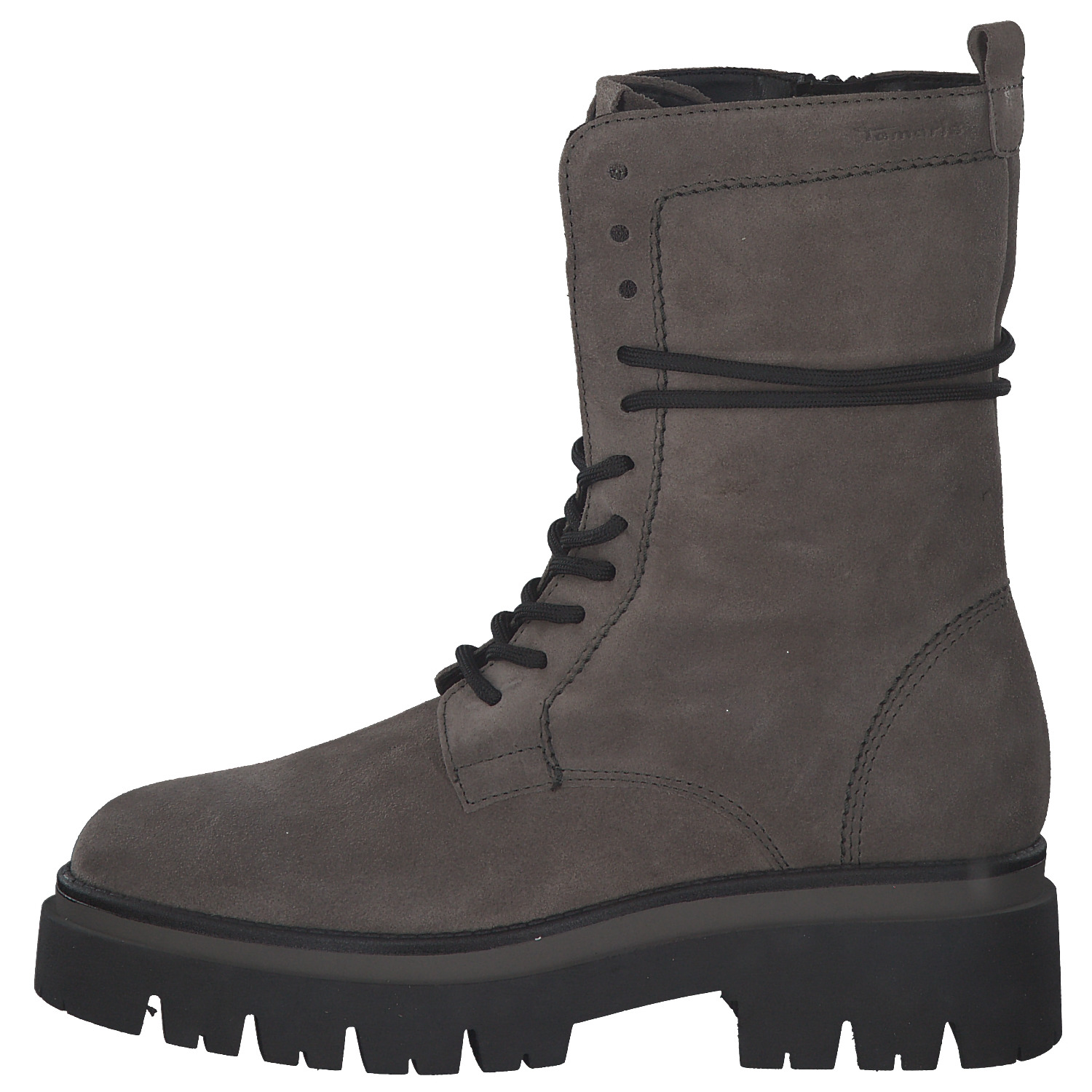 Tamaris 25265, Schnürstiefeletten, Damen, Grey Suede