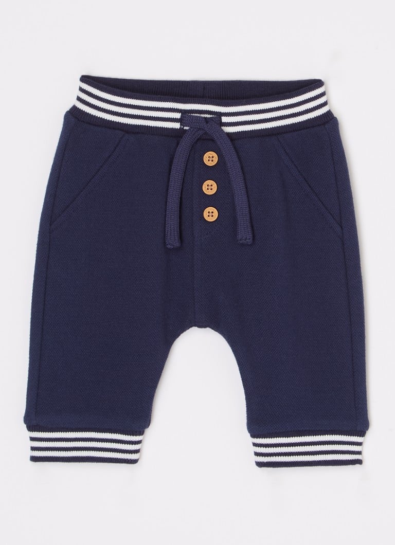 Pantaloni de trening Benetton slim fit cu șnur de strângere