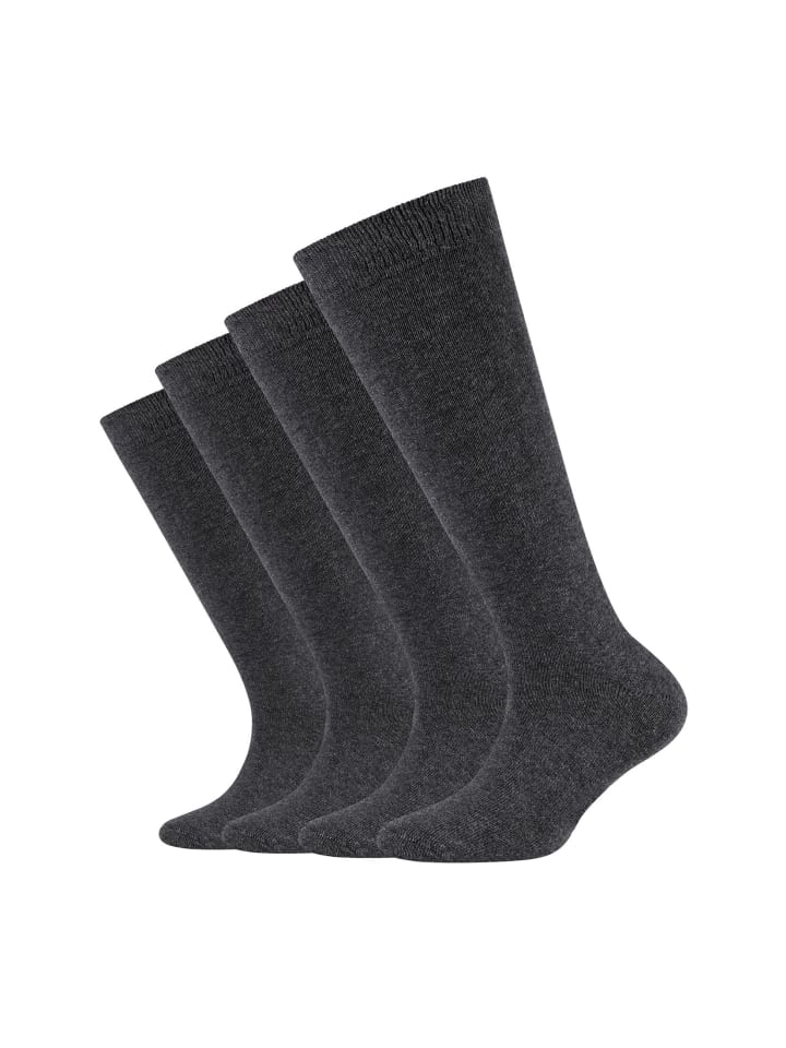 camano Kniestrümpfe 4er Pack ca-soft in anthracite günstig kaufen 31-34