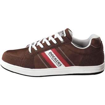 Dockers Schnürsneaker in braun