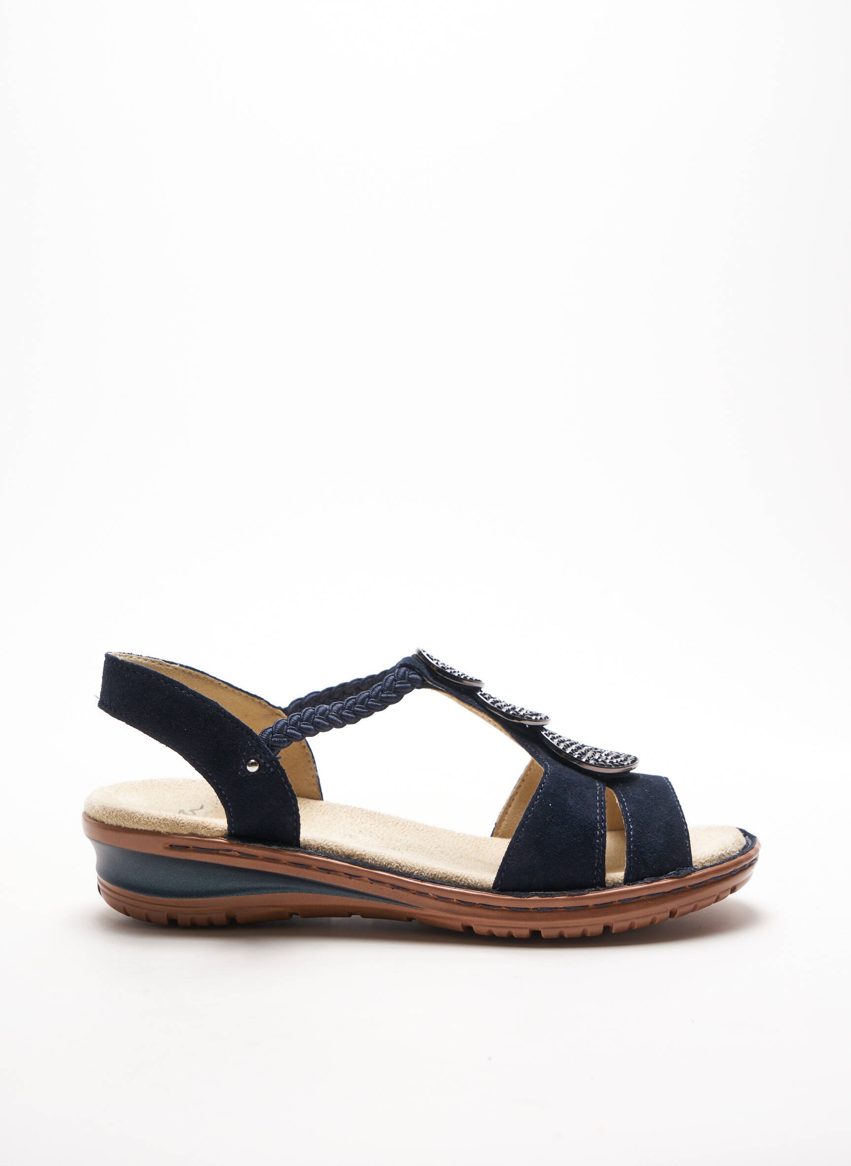 Ara Sandales Nu Pieds Femme couleur bleu