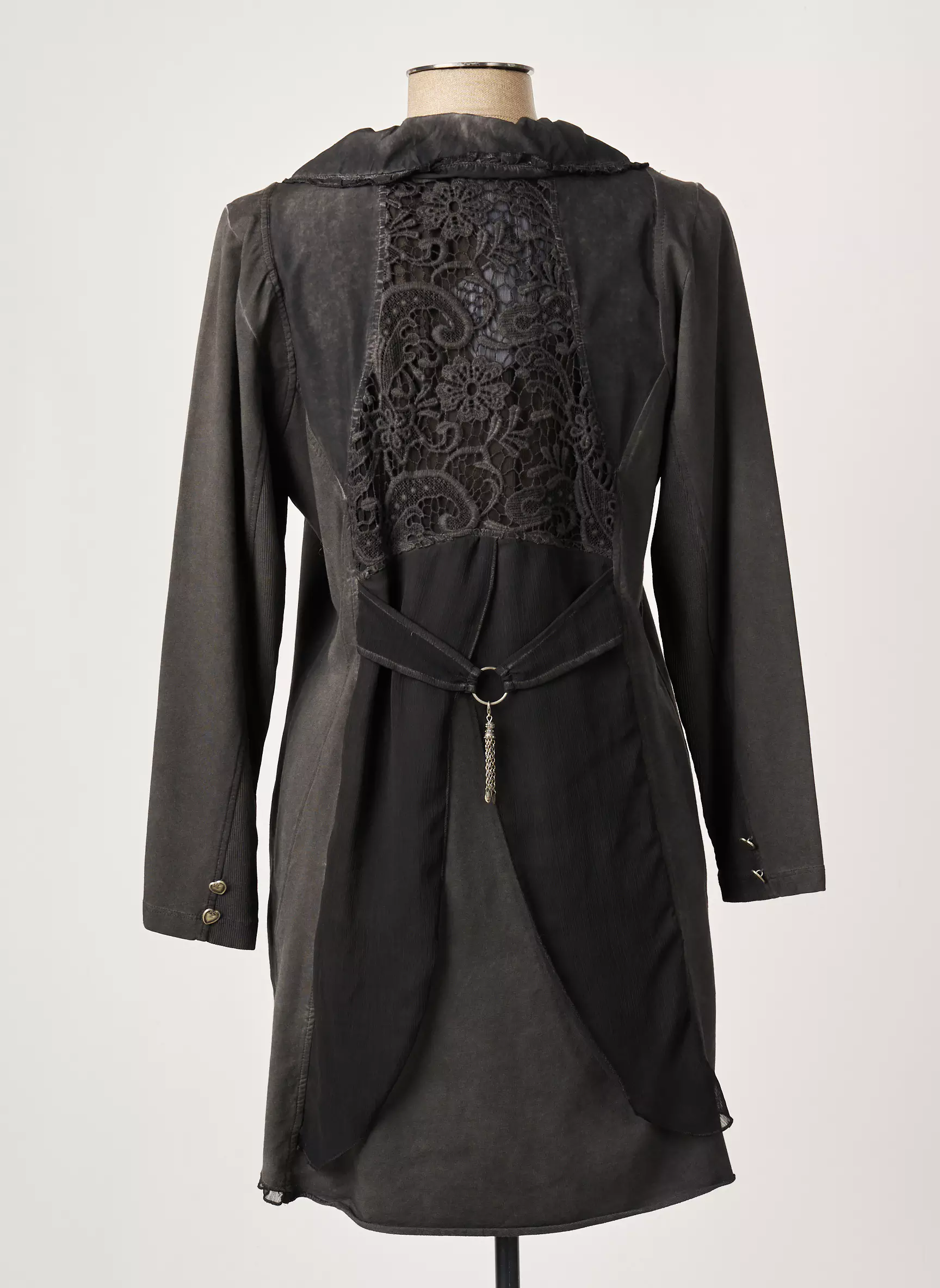Meri Esca Vestecasual Femme couleur gris
