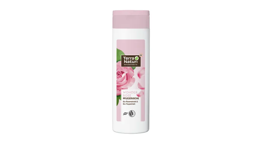 Terra Naturi WONDER ROSE Pflegedusche Bio-Rosenextrakt & Bio-Ysopextrakt 250 ml