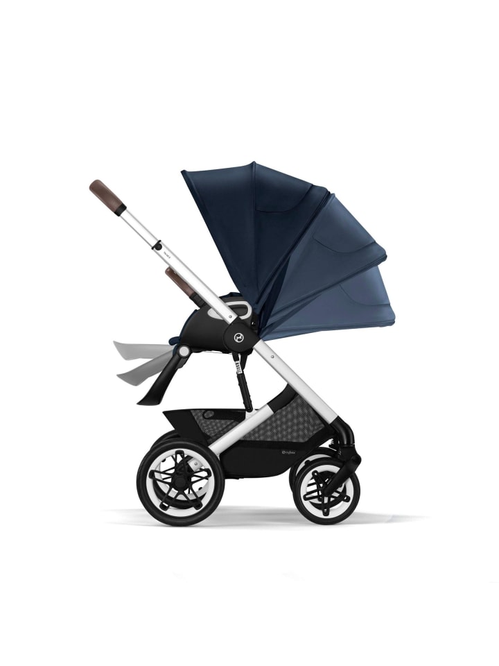 Cybex Cybex Talos S Lux - Farbe: Ocean Blue / Gestell: Silver günstig kaufen onesize