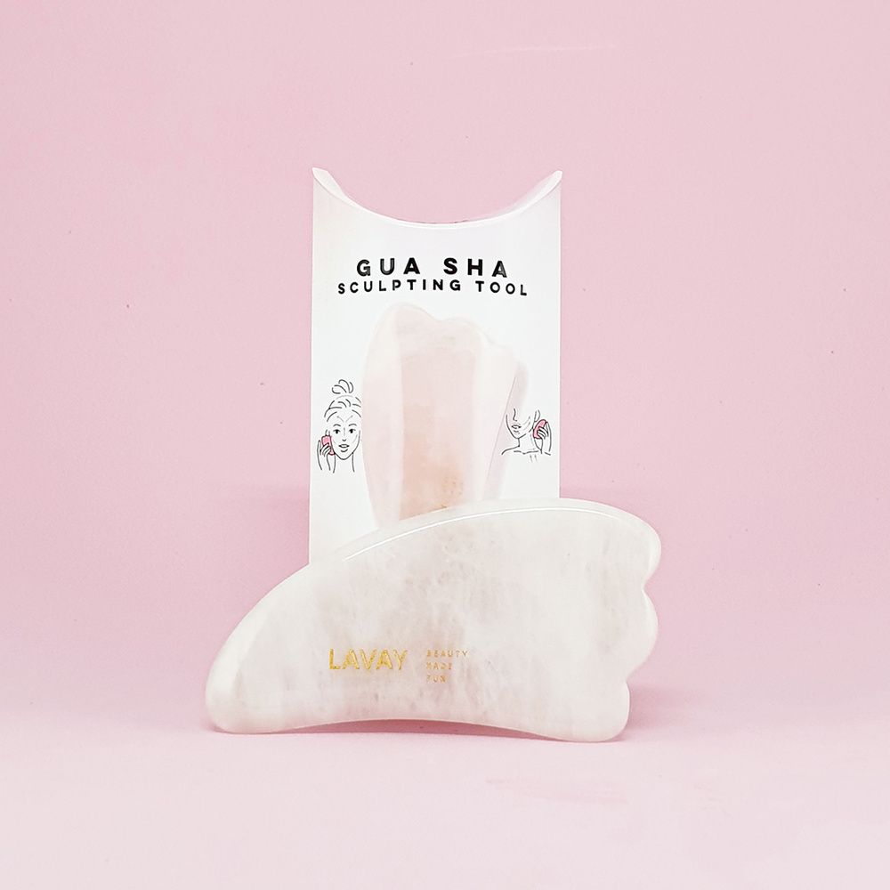 Lavay Paris Gua Sha Sculptant visage en quartz Accessoire de Massage