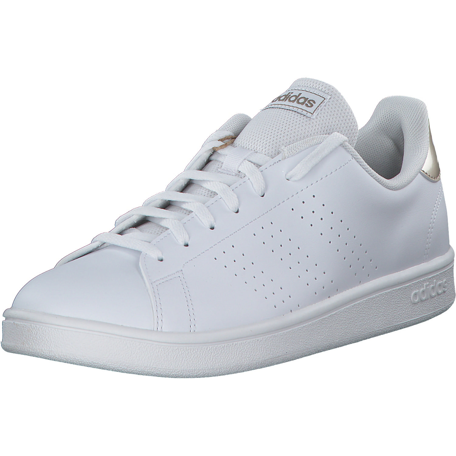 Adidas Advantage Base W, Schnürschuhe, Damen, white/champ met