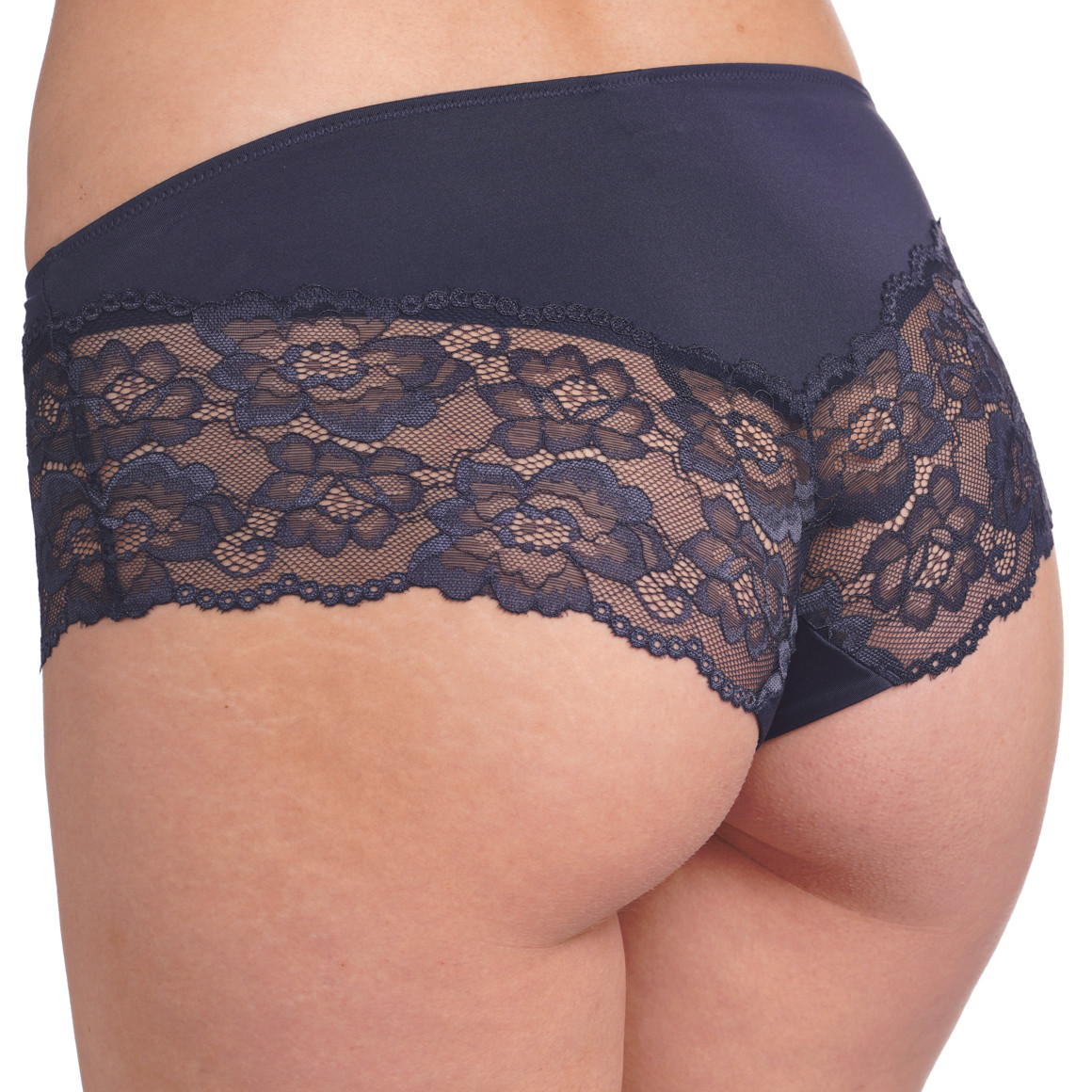 2 Damen Pantys aus floraler Spitze