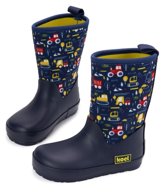 Koel ~ Gummistiefel Neopren ~ Fahrzeuge Blau