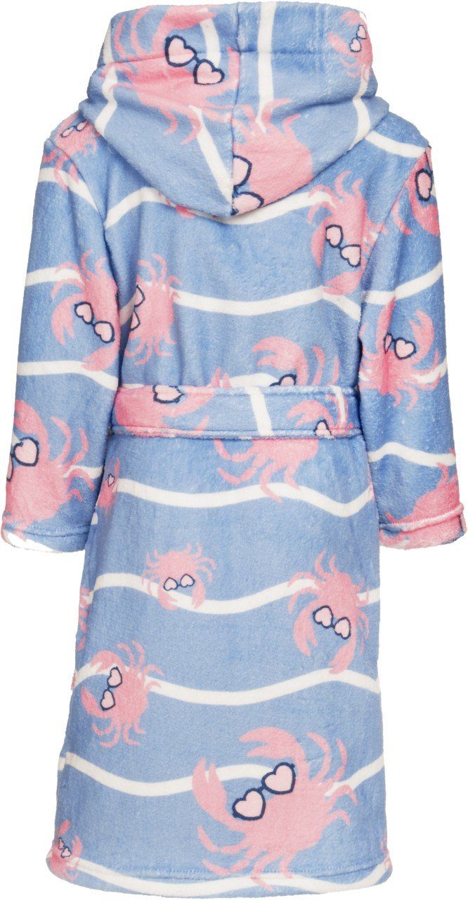 Playshoes Kinderbademantel Fleece-Bademantel Krebs
