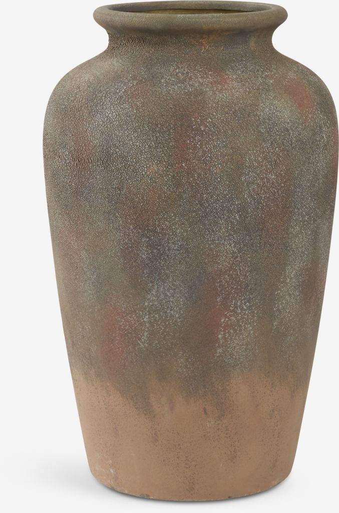 TOMMY TOMMY vase Ø26xH44cm gray-brown