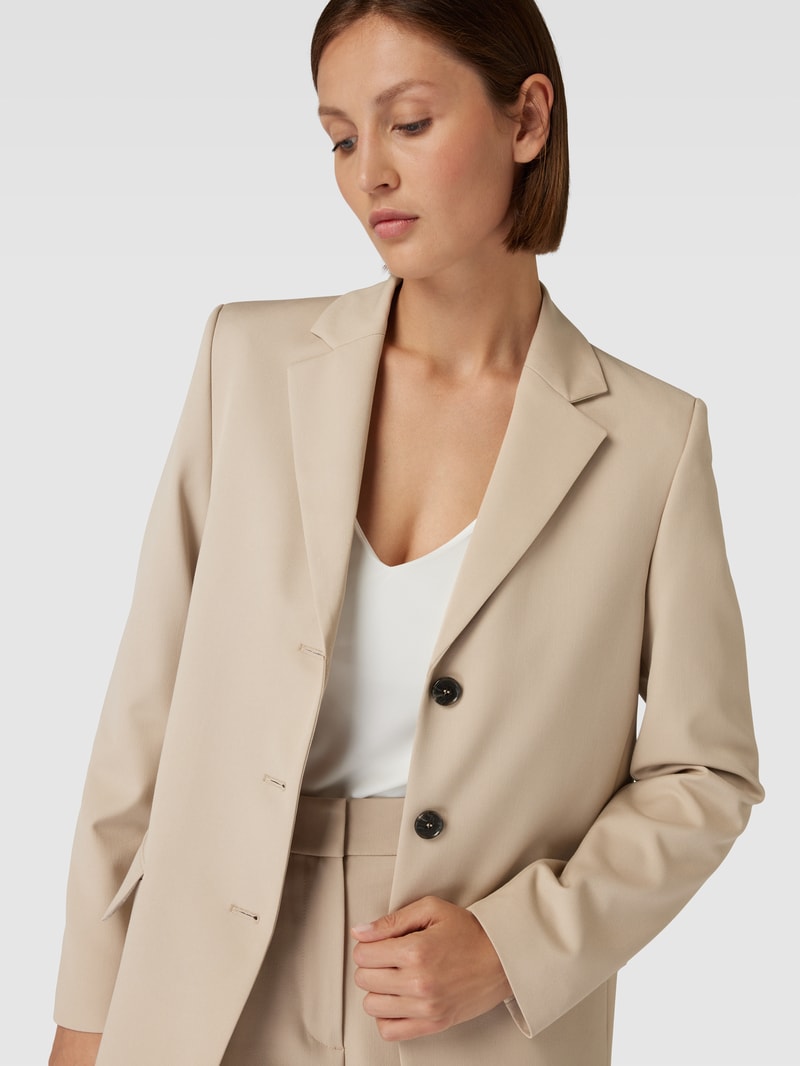 Blazer mit Pattentaschen in schlamm