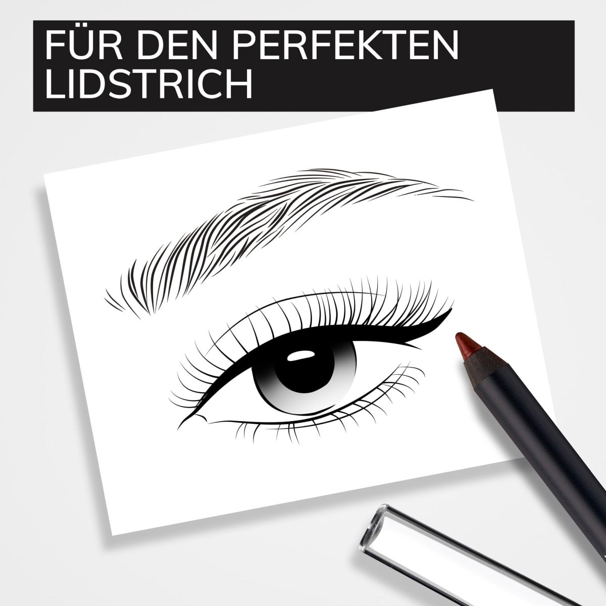 Eyeliner X-Act Waterproof 94Z Moccacino, 1,2 g