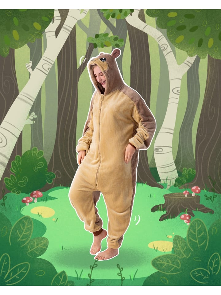 Corimori Murmeltier-Kostüm Fasching in Braun günstig kaufen