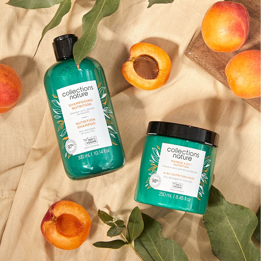 Collections Nature Masque 4 en 1 Nutrition Idéal pour les cheveux secs, abimés, bouclés