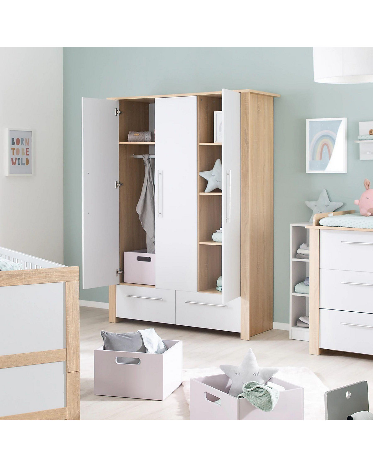 Kleiderschrank 3-türig Matilda