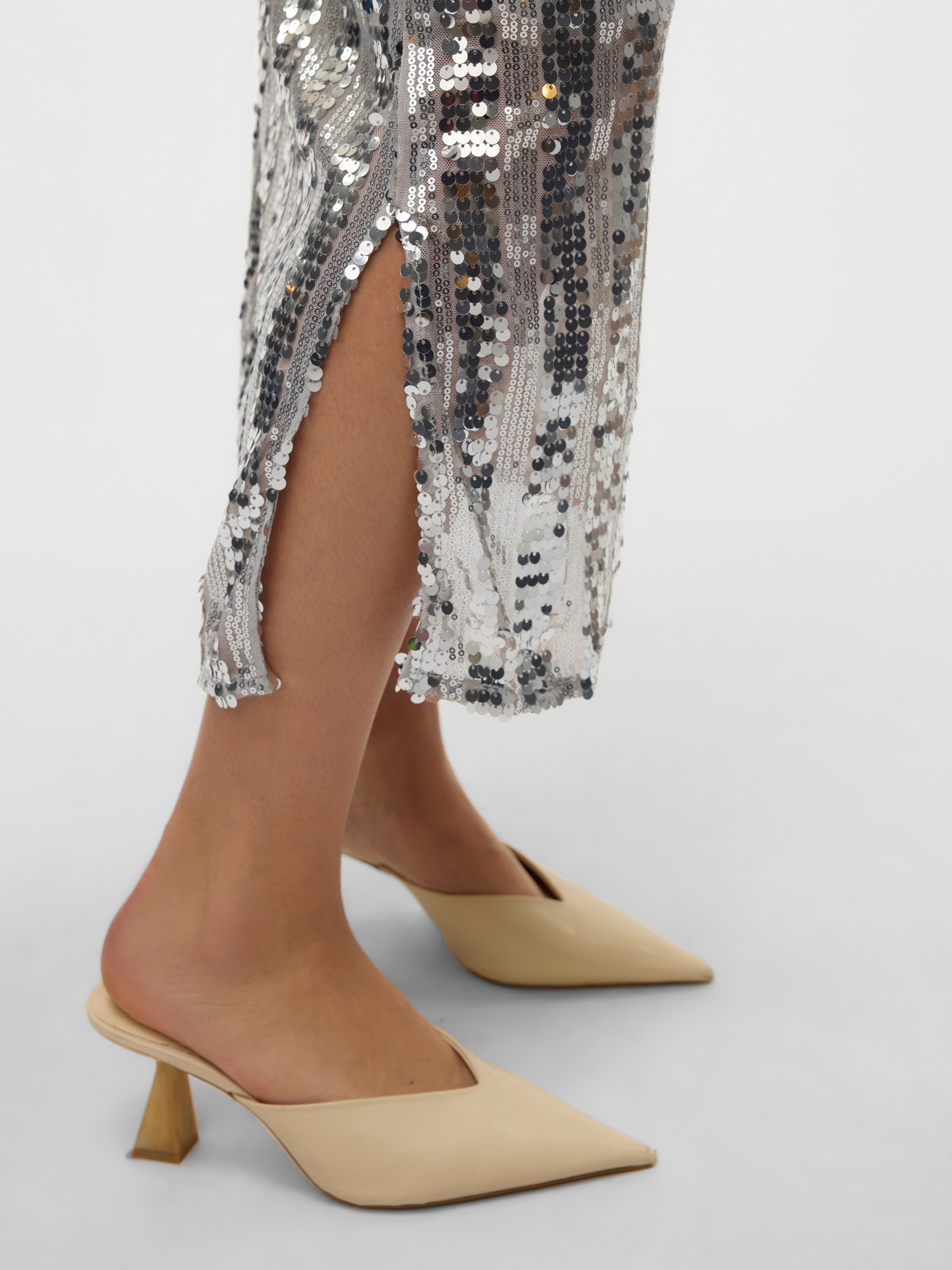 VMEFA Mittlere Taille Langer Rock