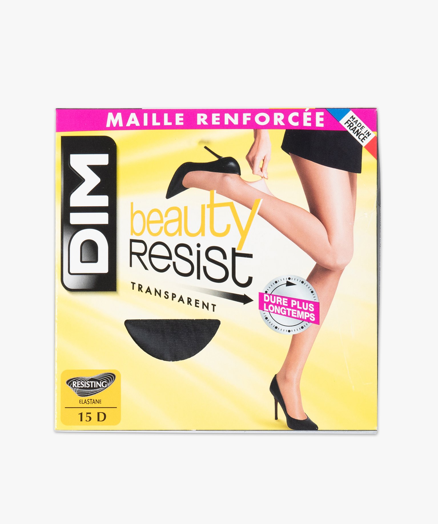 Collants femme transparents Beauty Resist (lot de 2) - Dim noir | GEMO