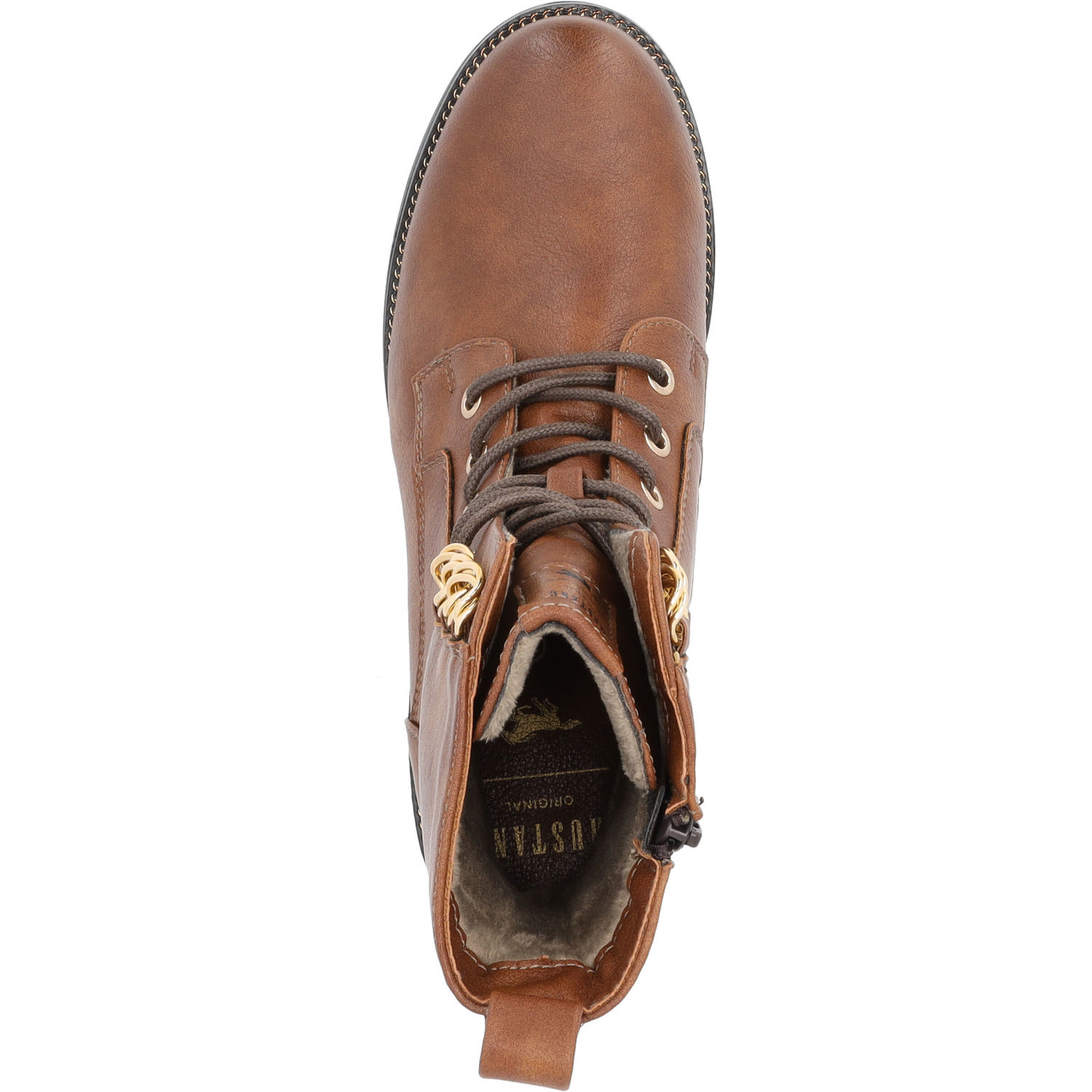 Mustang 1441501, Stiefeletten, Damen, cognac