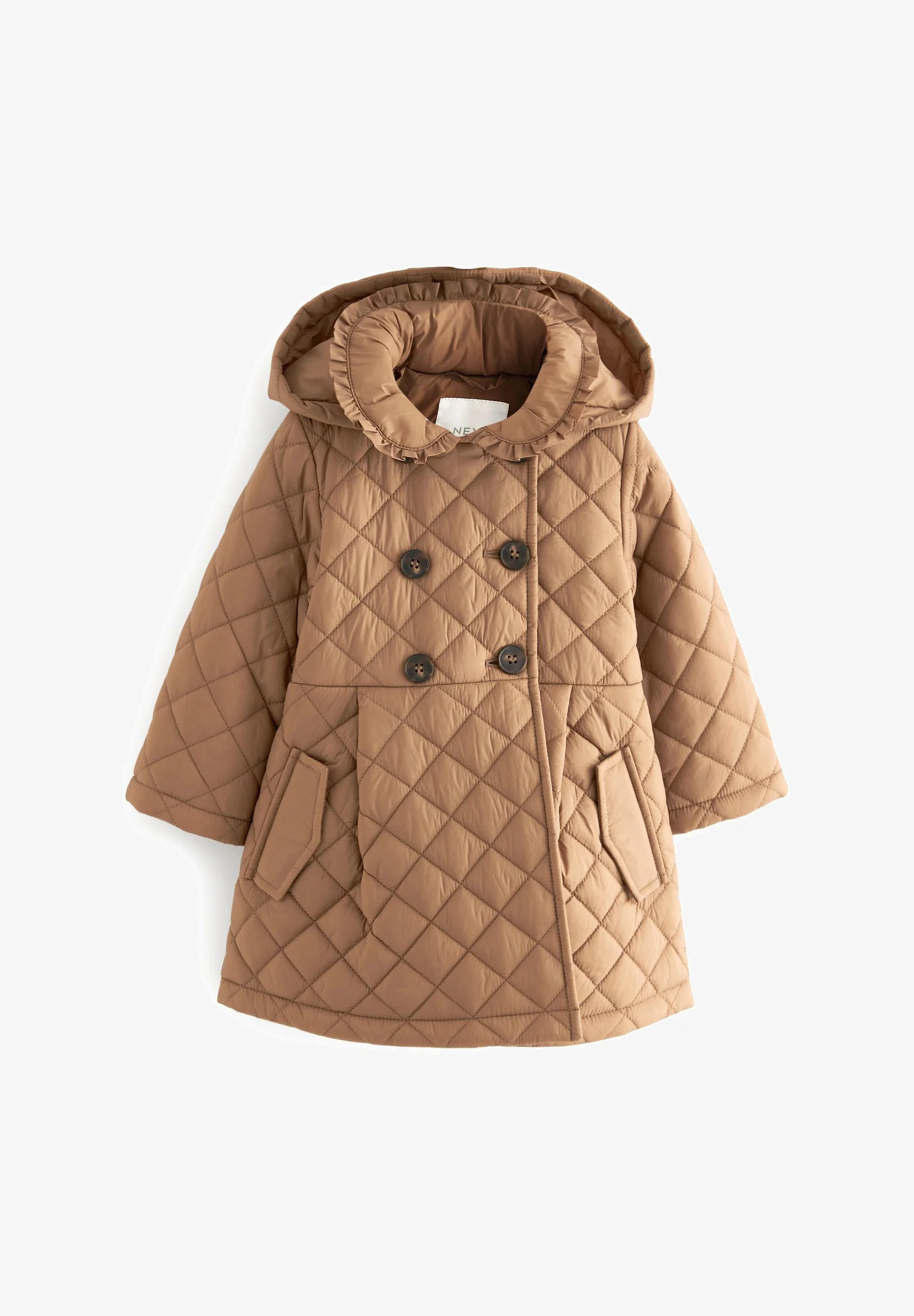 Siguiente ACOLCHADO CON CUELLO CON VOLANTES RESISTENTE A LA DUCHA - Abrigo de invierno