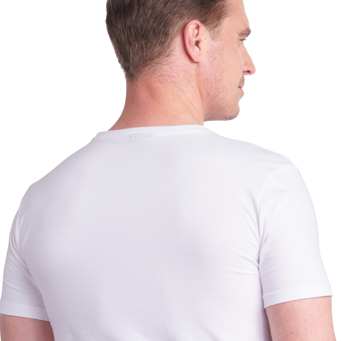 2 Herren T-Shirts mit Rundhalsausschnitt