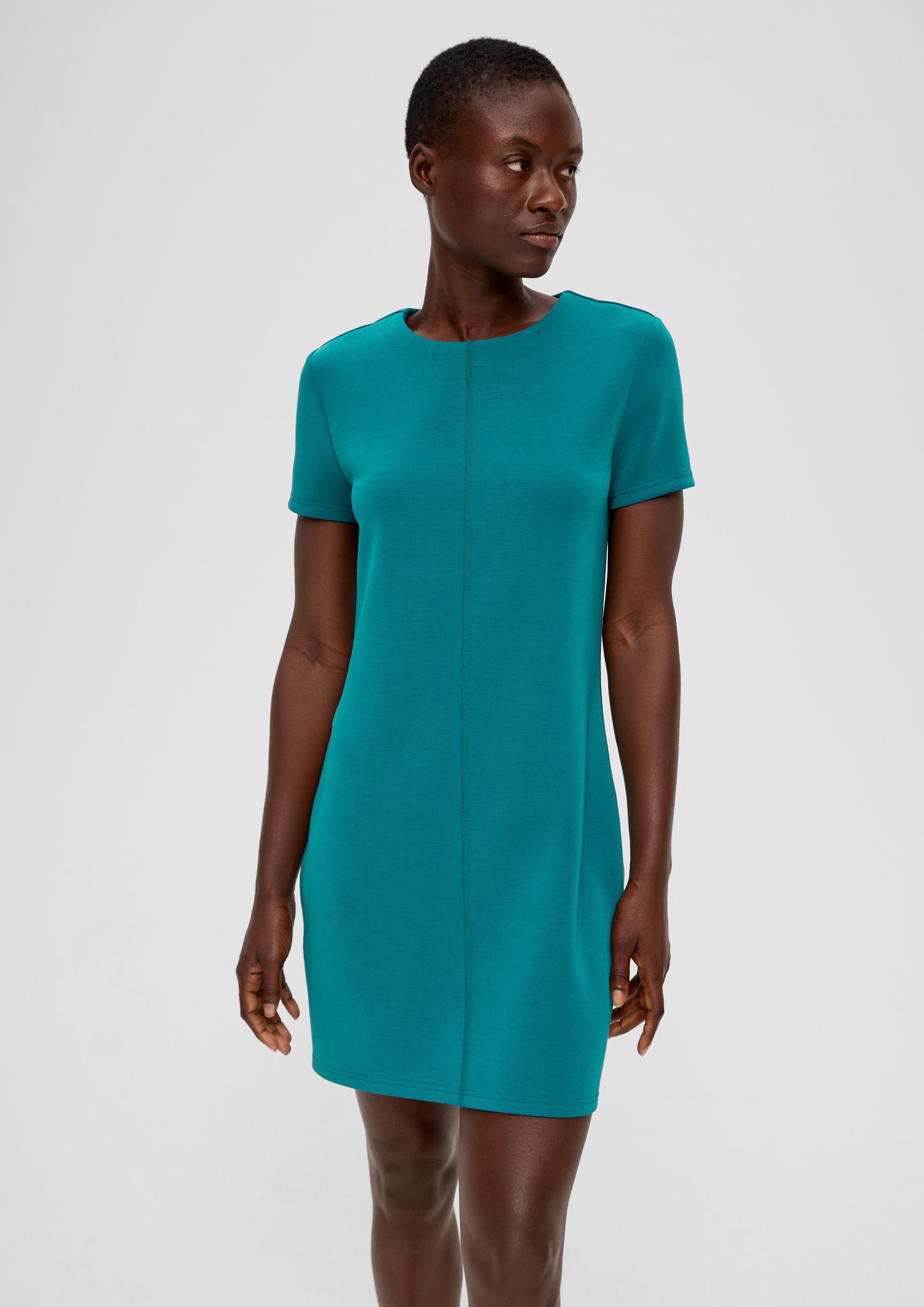 Minikleid mit Overlocknähten  2136386-6694