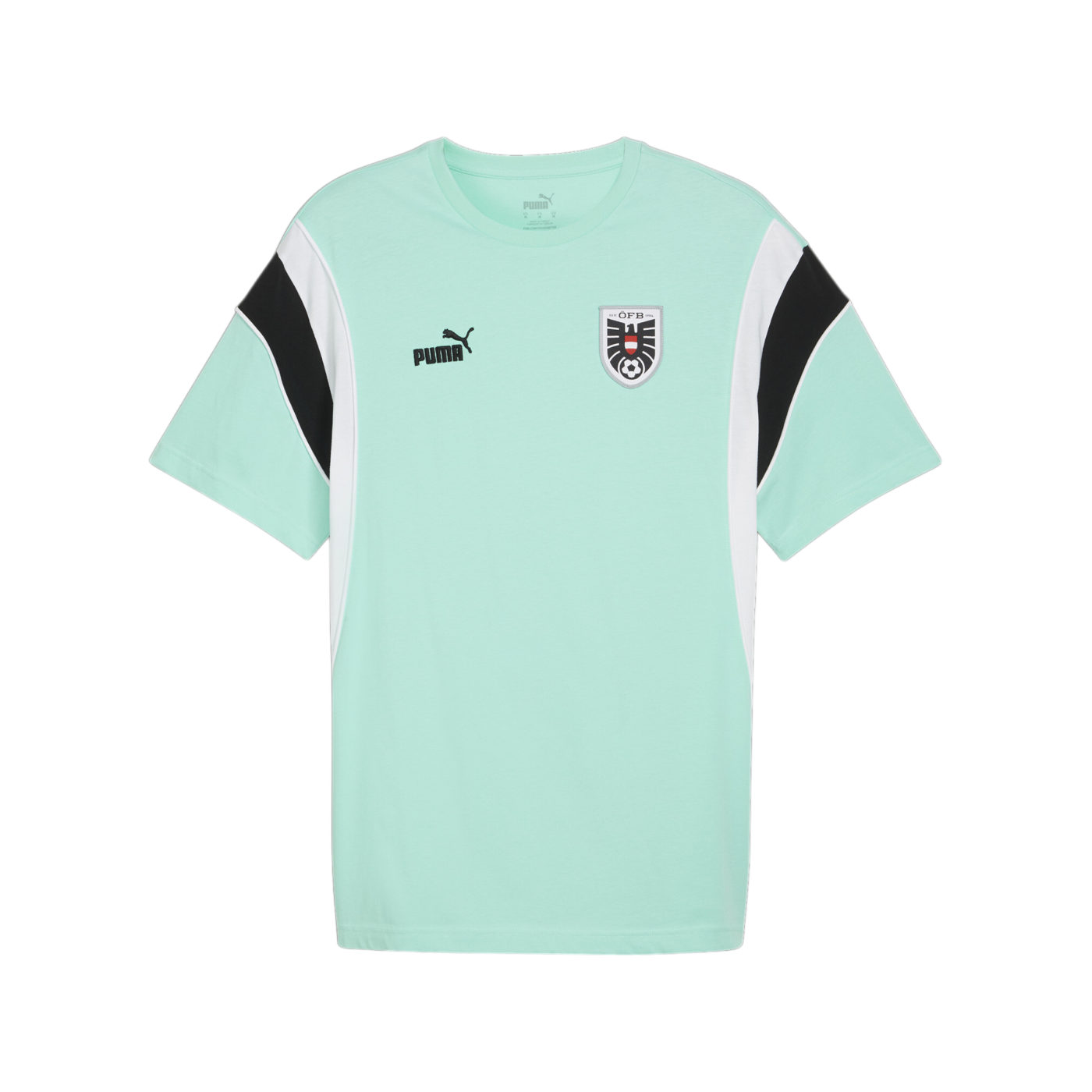 PUMA Österreich Ftbl Archive T-Shirt EM 2024 Türkis F07