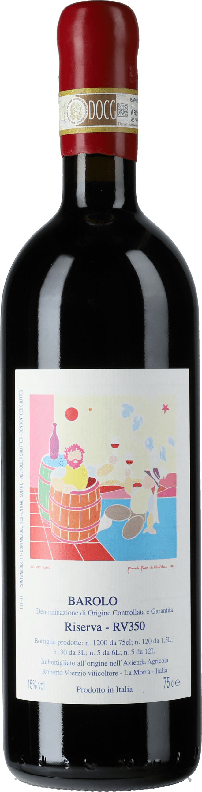Roberto Voerzio: Barolo RV 350 2016