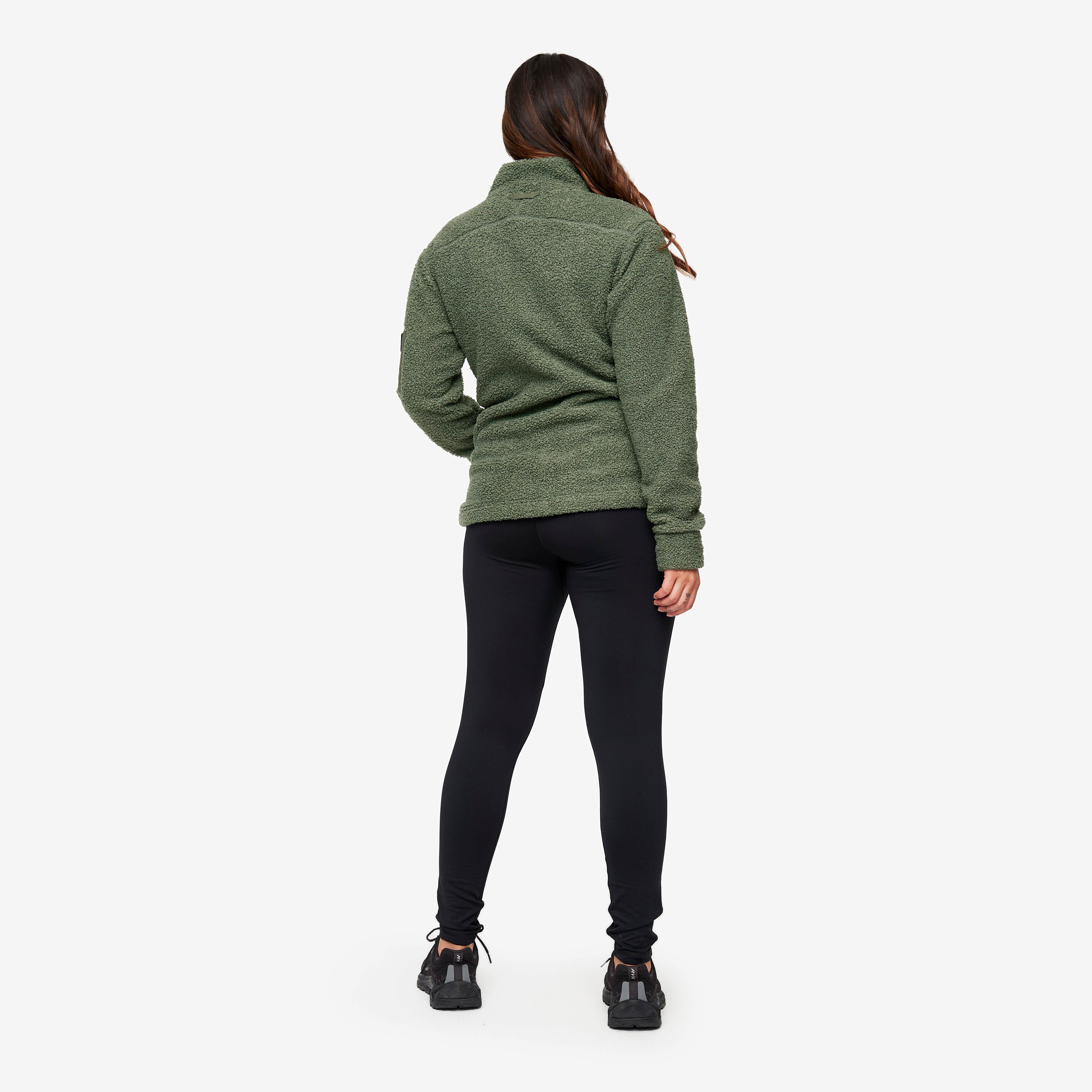Bigfoot Pile Fleece Femme Dusty Green