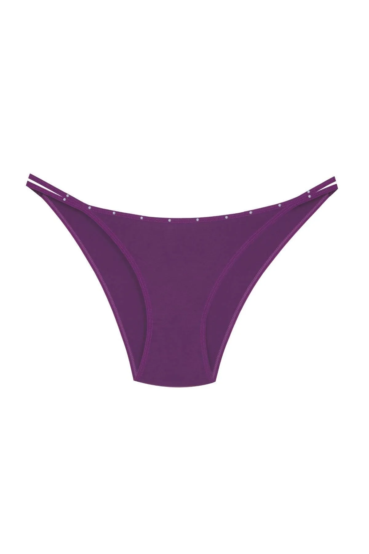 Newlilla  1025 Paar Bikinislips im Ip-Stone-Design, 1025-v5