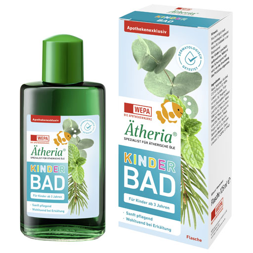 ÄTHERIA Kinderbad Flasche  125 ml  Bad