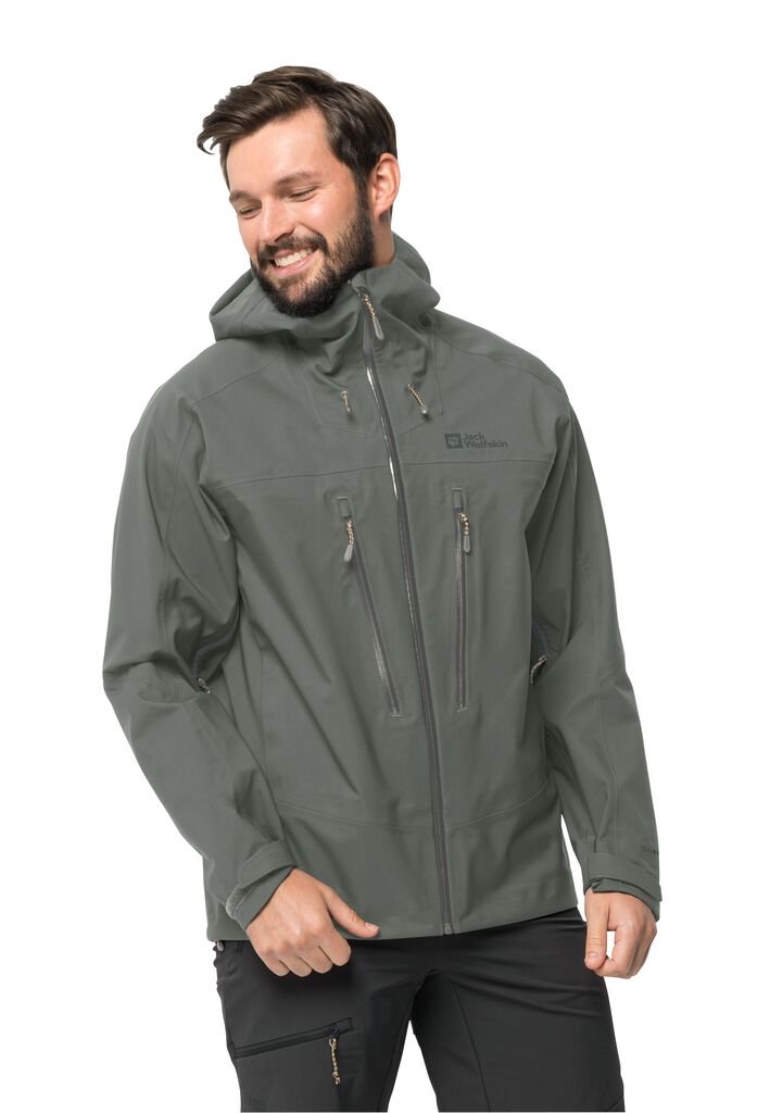 KAMMWEG 3L JKT M Hardshell Trekking-Regenjacke Herren