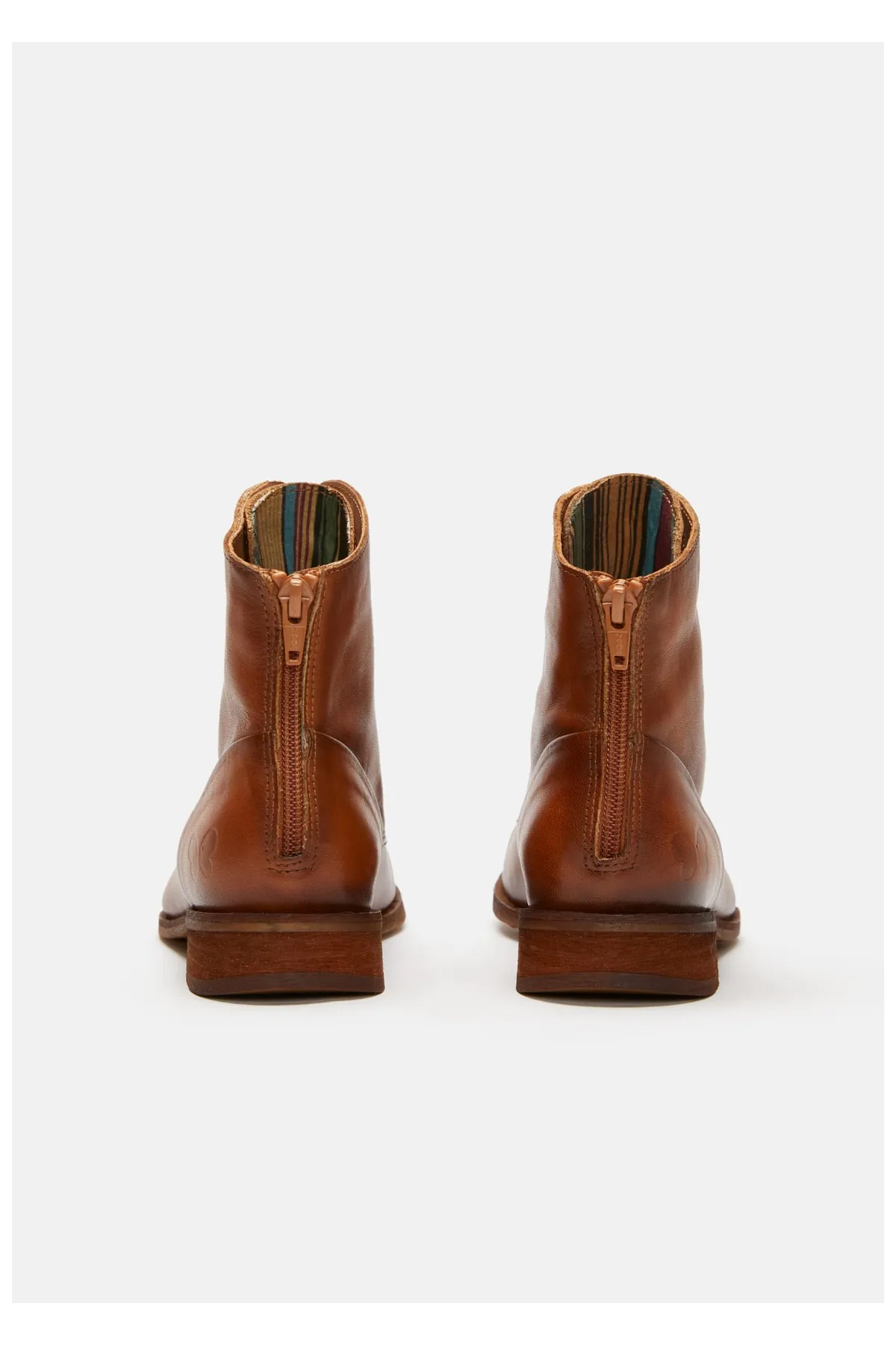 Felmini  Stiefelette - Braun - Blockabsatz