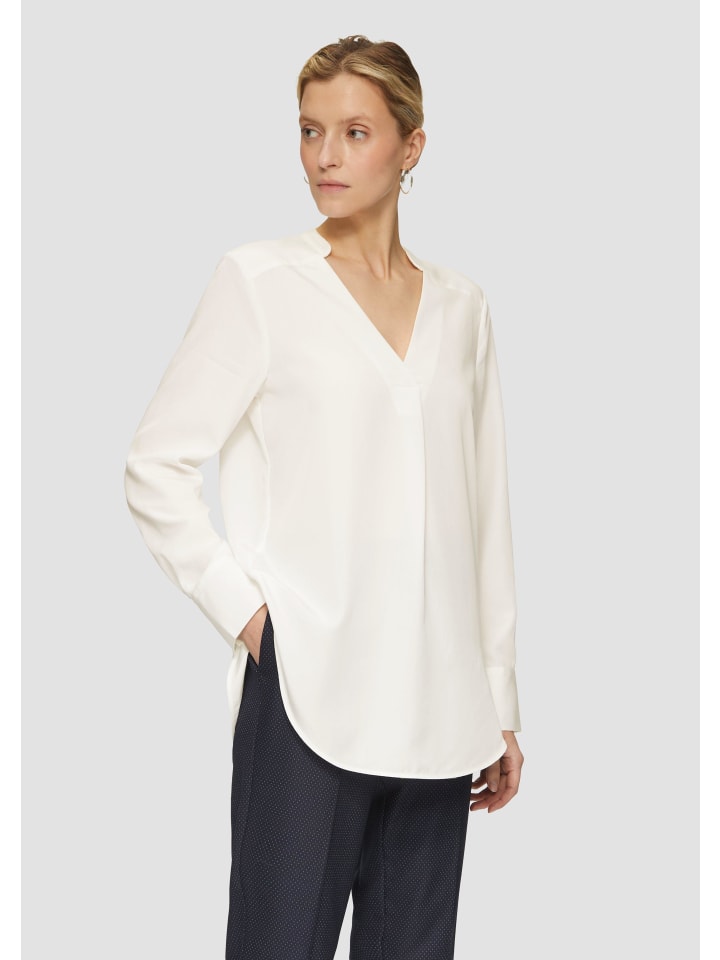 s.Oliver BLACK LABEL Bluse langarm in Creme günstig kaufen