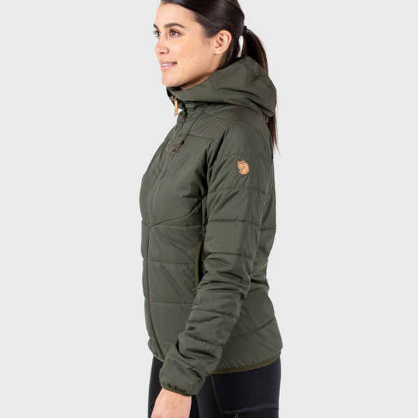 KEB PADDED HOODIE W Damen - Übergangsjacke