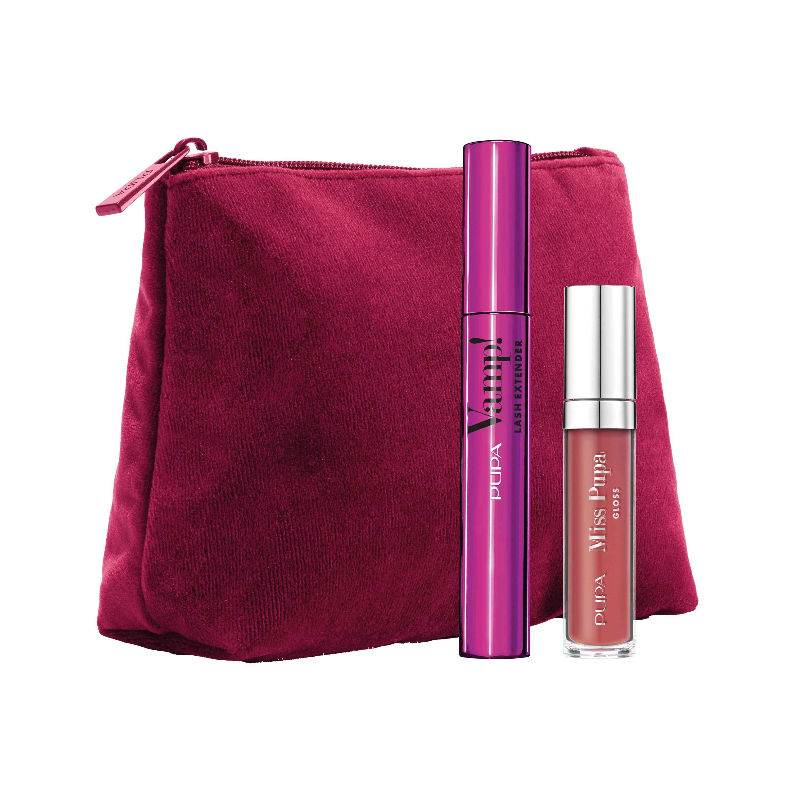 Vamp! Lash Extender + Miss Pupa Gloss set za šminkanje - Maskara