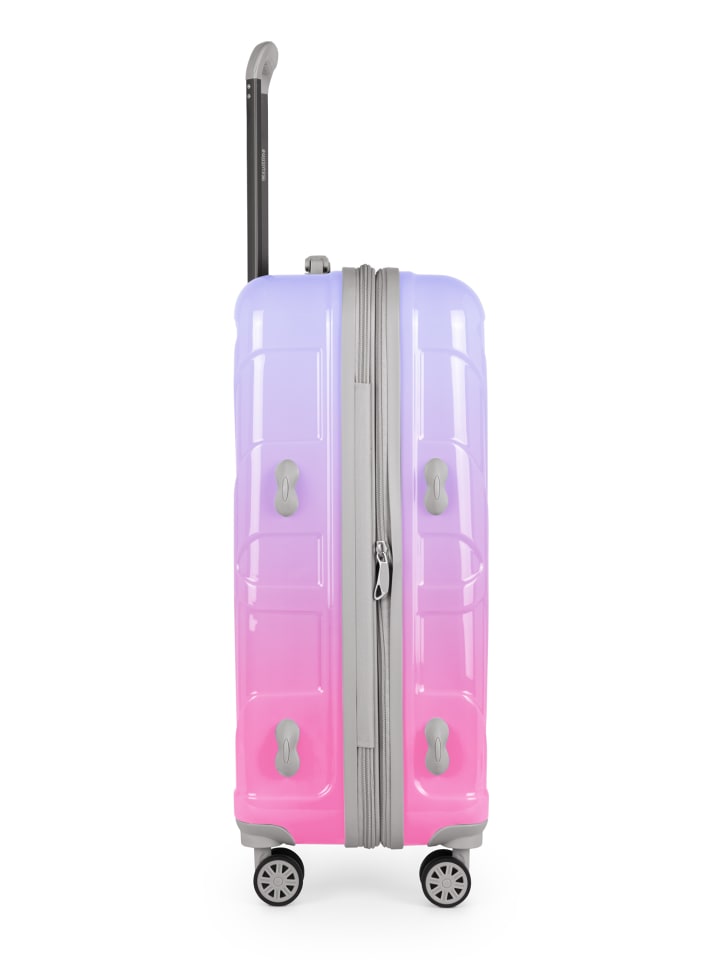 suitline mittelgroßer Hartschalen-Koffer Check-In Reisekoffer TSA 68L in Sakura günstig kaufen M
