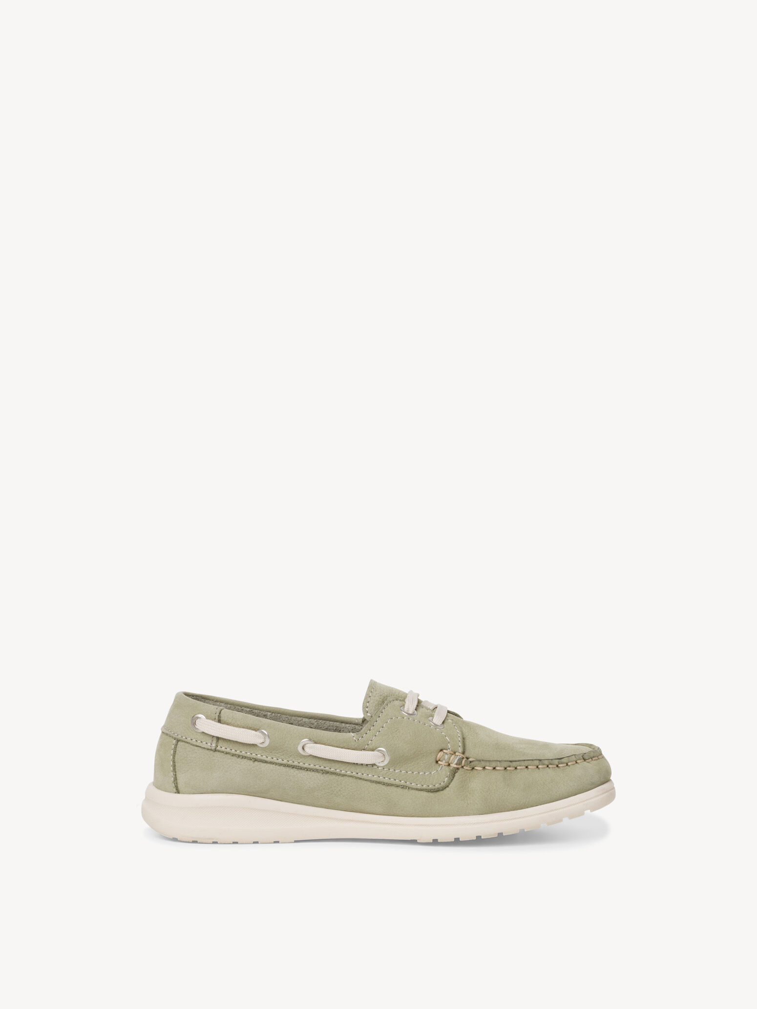 Mocassin en cuir - vert