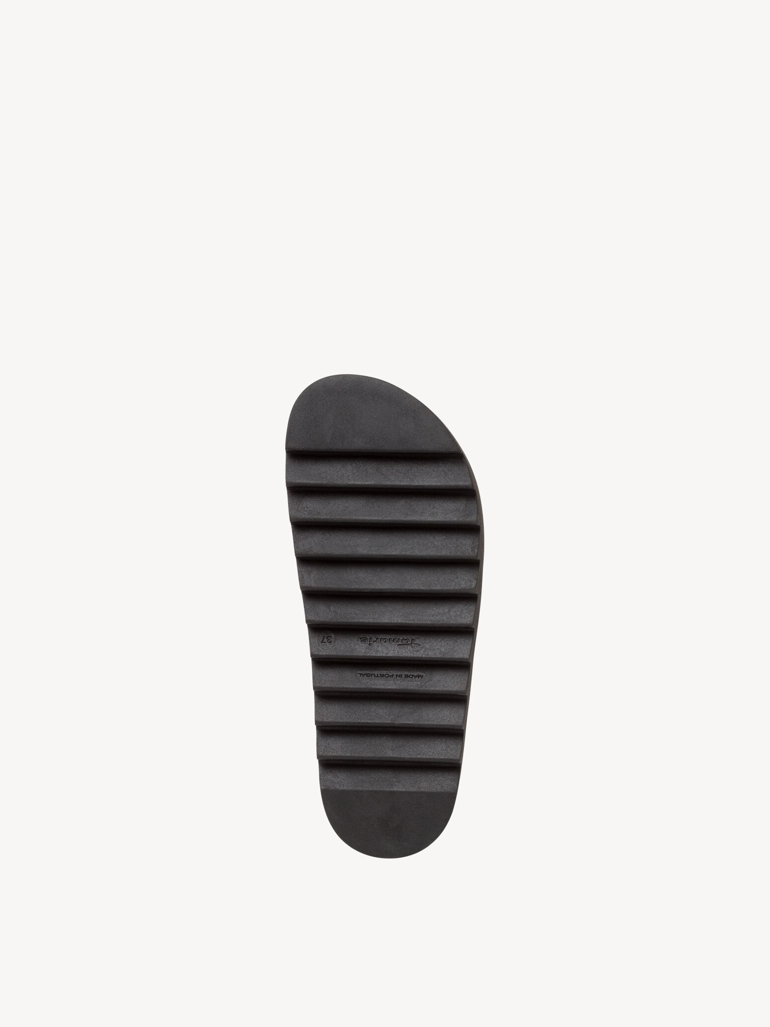 Mule en cuir - noir