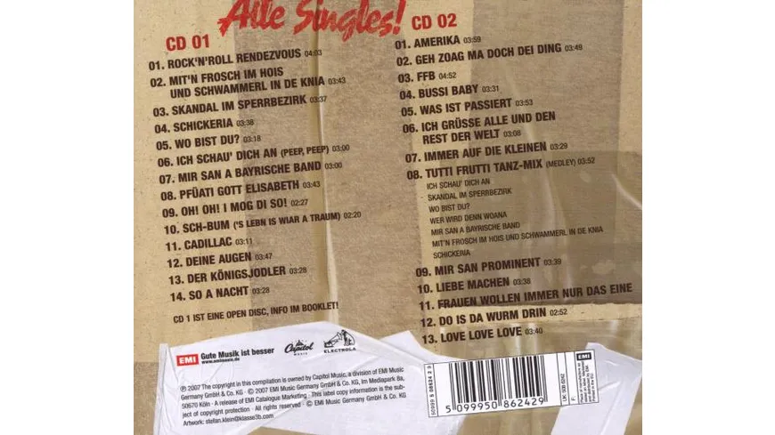 Skandal:30 Jahre Rock 'n' Roll/Alle Singles!