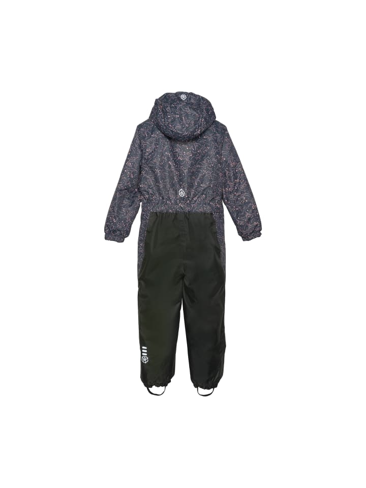 Color Kids Schneeoverall 741089 Schneeanzug mit Kapuze und Fußschlafen in Grau günstig kaufen