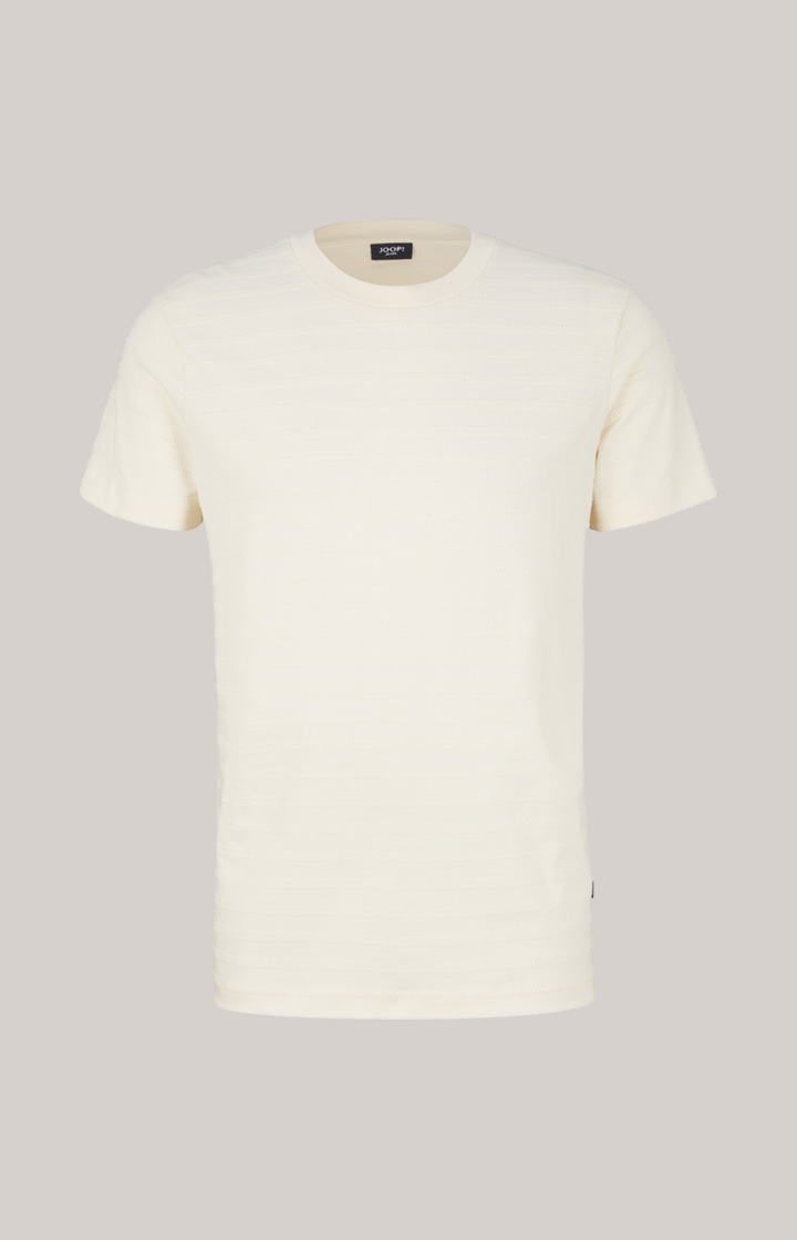 T-Shirt Carisio in Beige gestreift