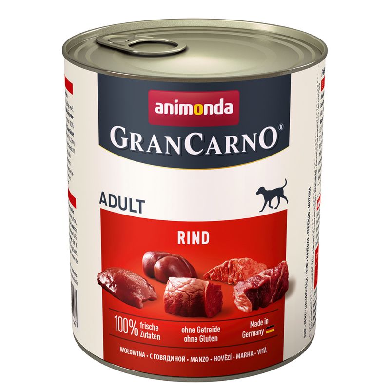 Probierpaket animonda GranCarno Original Adult 6 x 800 g