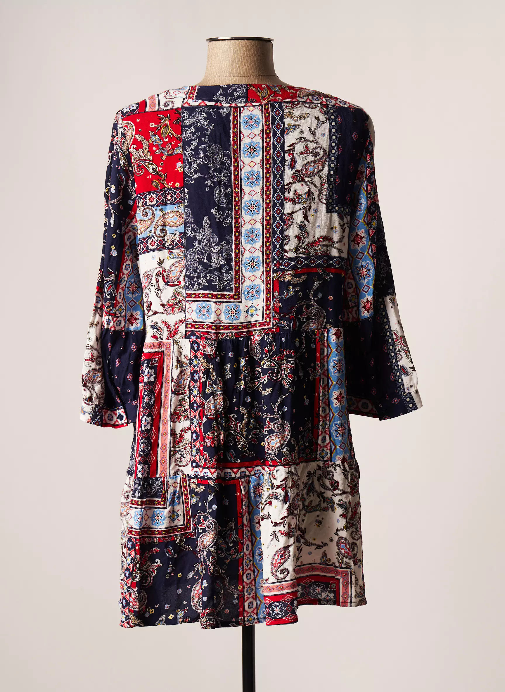 S Oliver Robes Courtes Femme couleur bleu