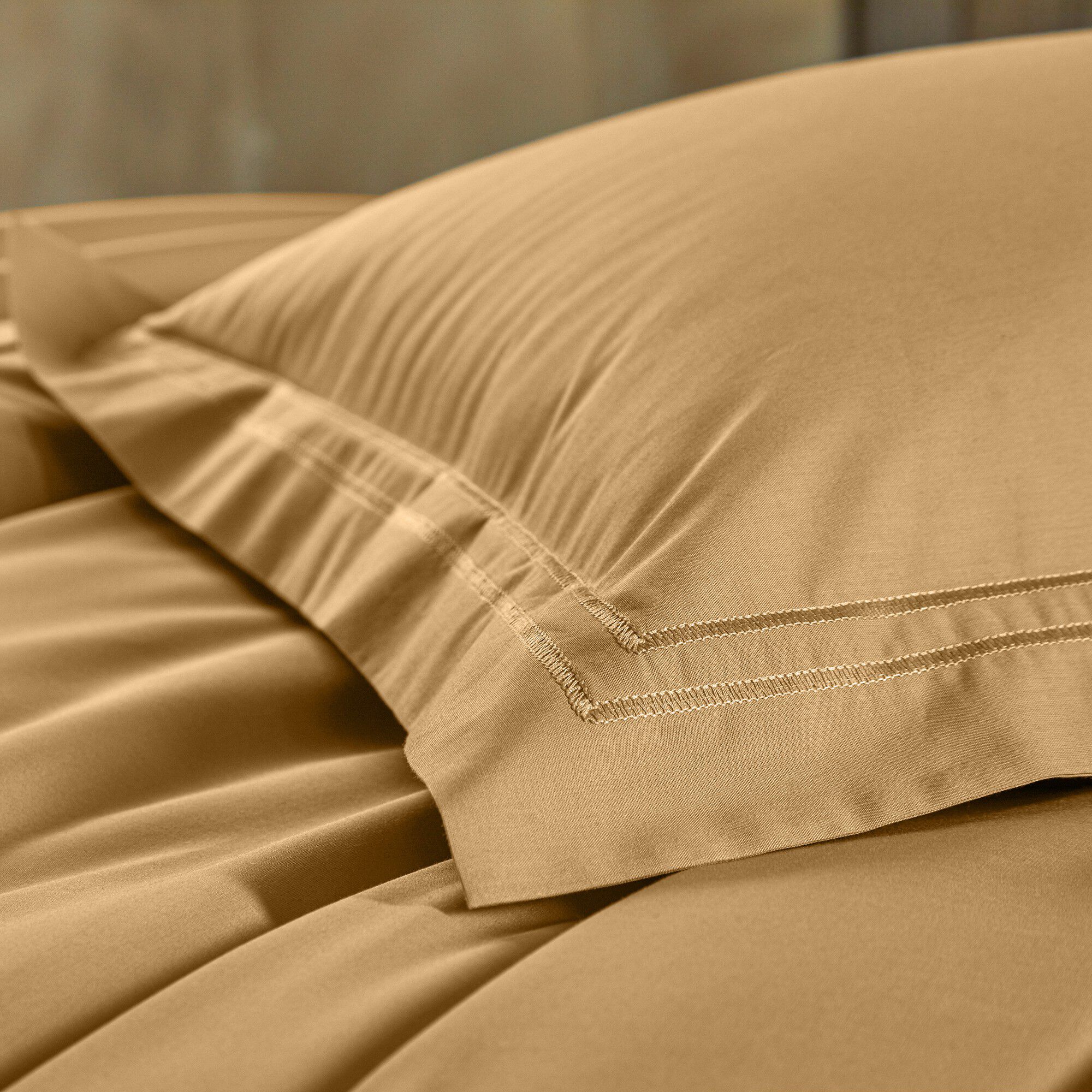 Linge de lit uni percale