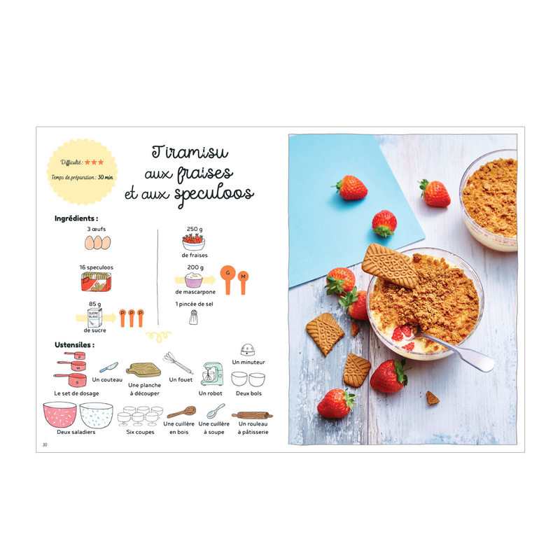 Livre Trop facile la patisserie - Larousse Jeunesse