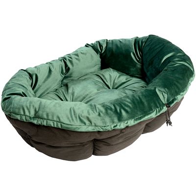 Überzug Samt grün für Ferplast Korb Siesta Deluxe (ohne Korb)