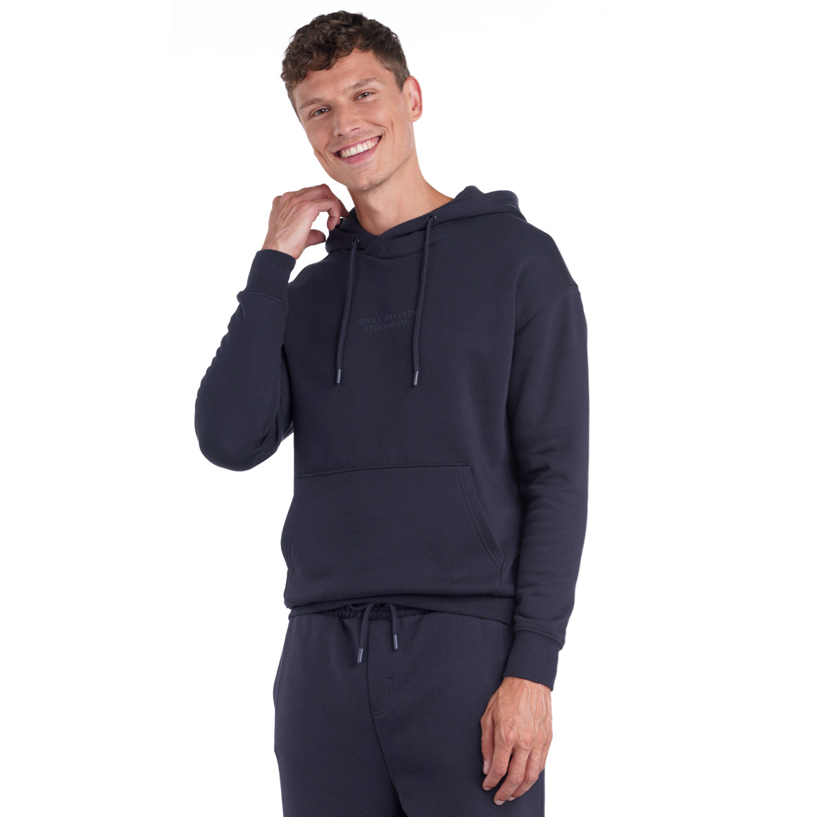 Herren Hoodie mit Schriftzug